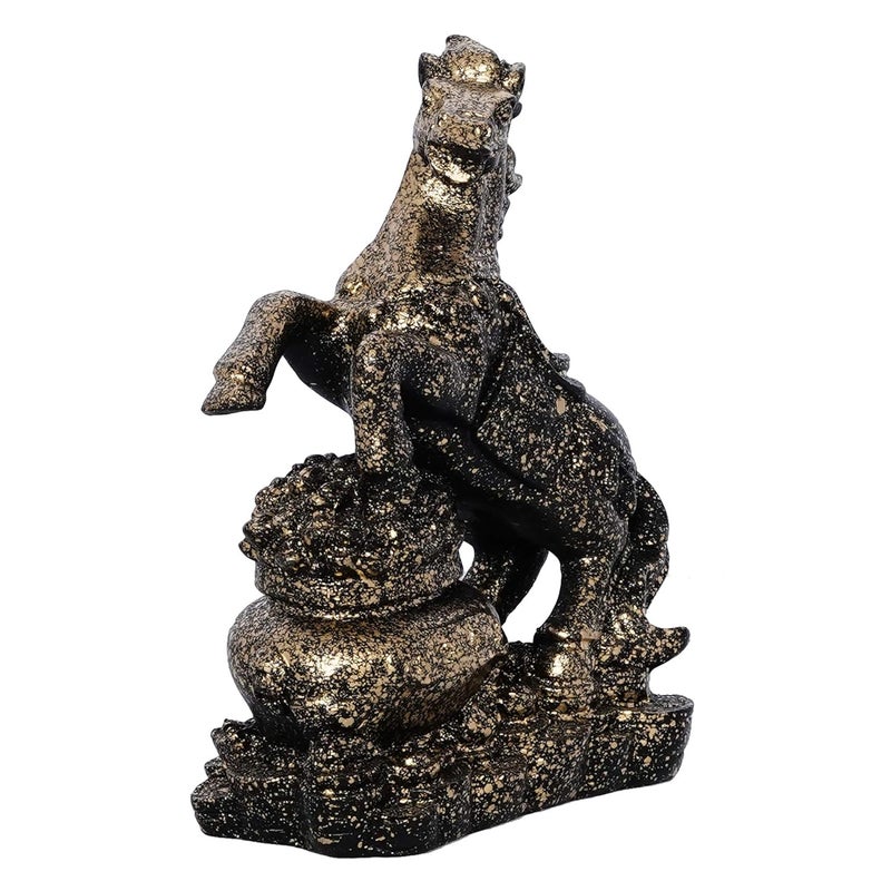 Webelkart Premium Horse Statue Showpiece for Home Decorative Items, Decorative Item for Gifts, Showpiece for Home Decoration- 7 Inch - Image 2