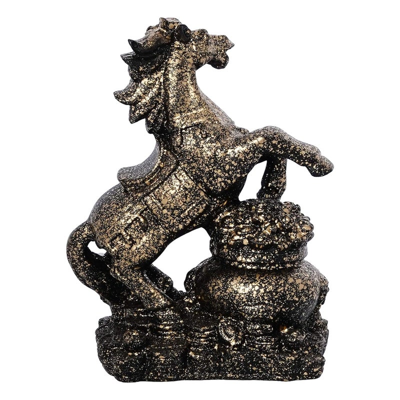 Webelkart Premium Horse Statue Showpiece for Home Decorative Items, Decorative Item for Gifts, Showpiece for Home Decoration- 7 Inch - Image 4