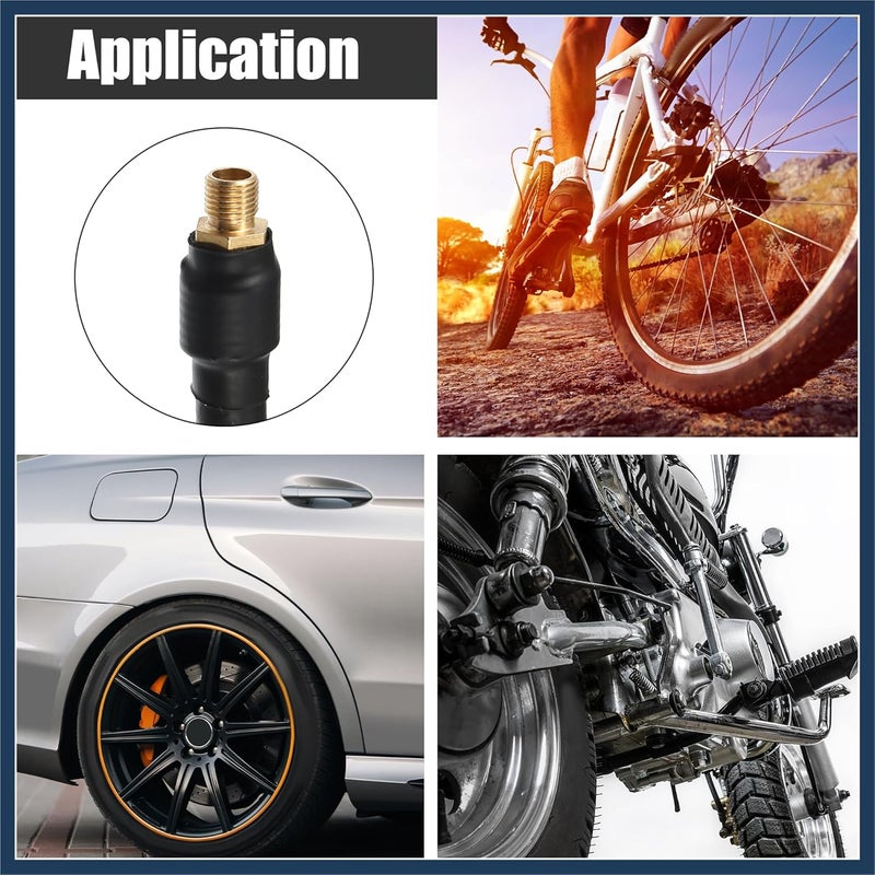 INFINAUTO 2m Car Tire Inflator Extension Hose Chuck Adapter - Image 3