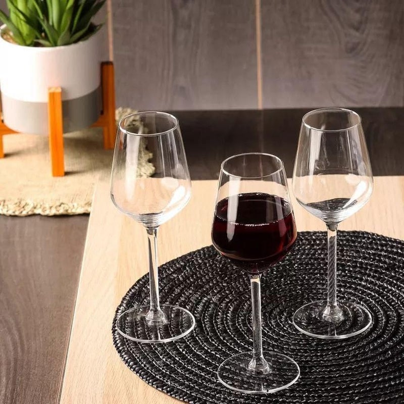 Turkish Stemmed Glasses Set, 6 Pieces - Image 2