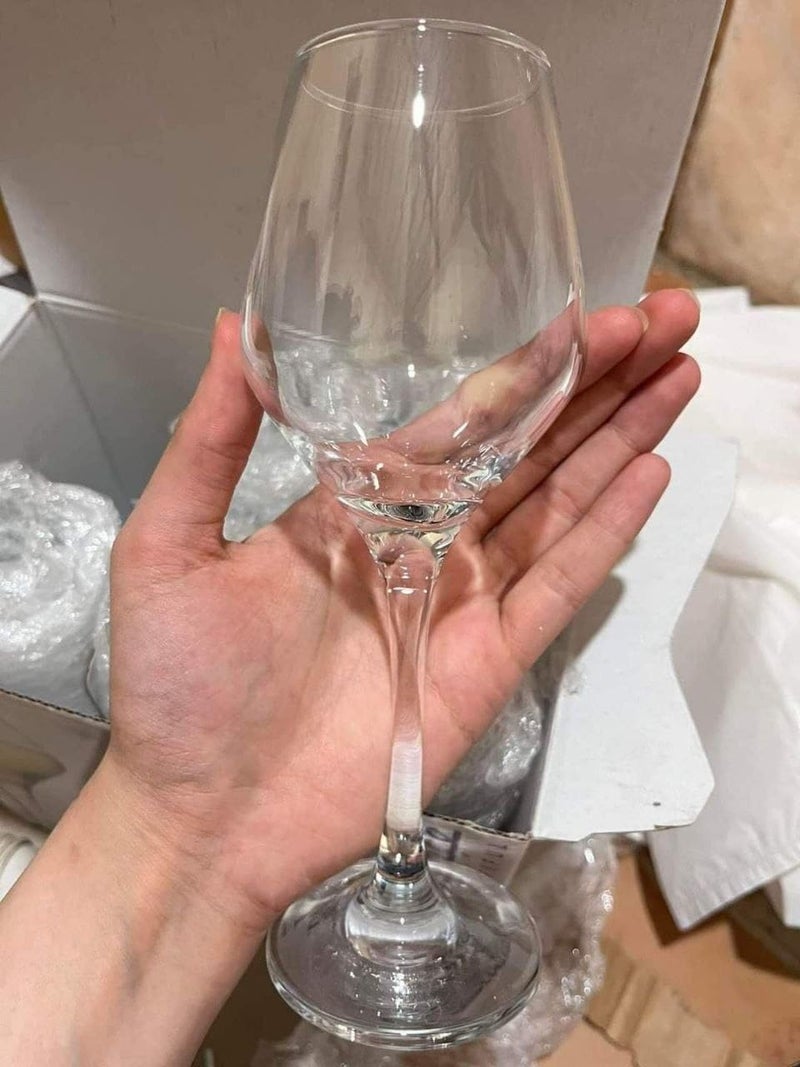 Turkish Stemmed Glasses Set, 6 Pieces - Image 5