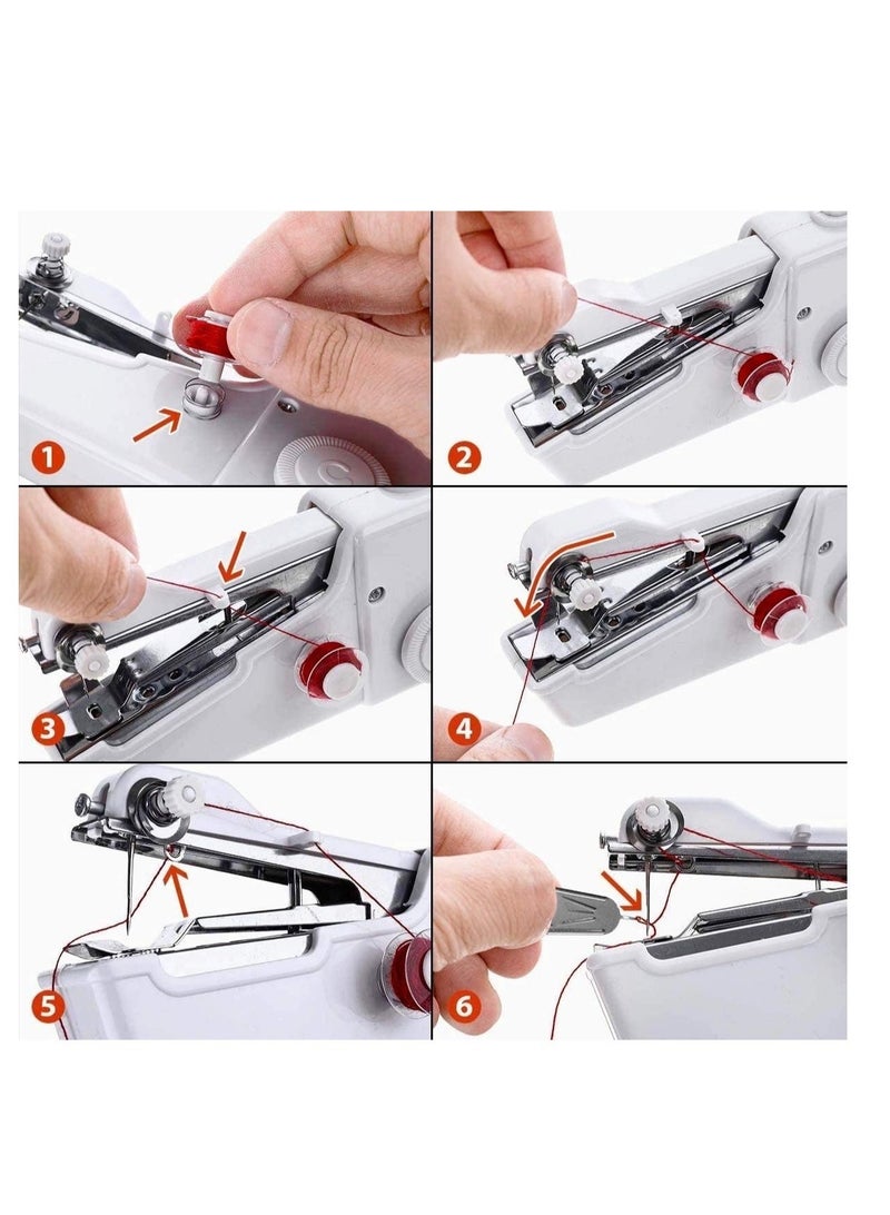 ELTRAZONE Handy Stitch Mini Sewing Machine - Portable, Handheld, Beginner Sewing Products -- Handy Stitching Device - Maquina de Coser Portatil - Image 2