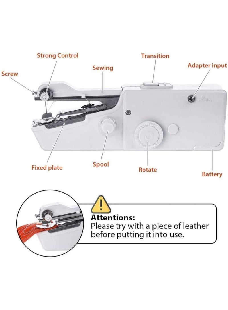 ELTRAZONE Handy Stitch Mini Sewing Machine - Portable, Handheld, Beginner Sewing Products -- Handy Stitching Device - Maquina de Coser Portatil - Image 3