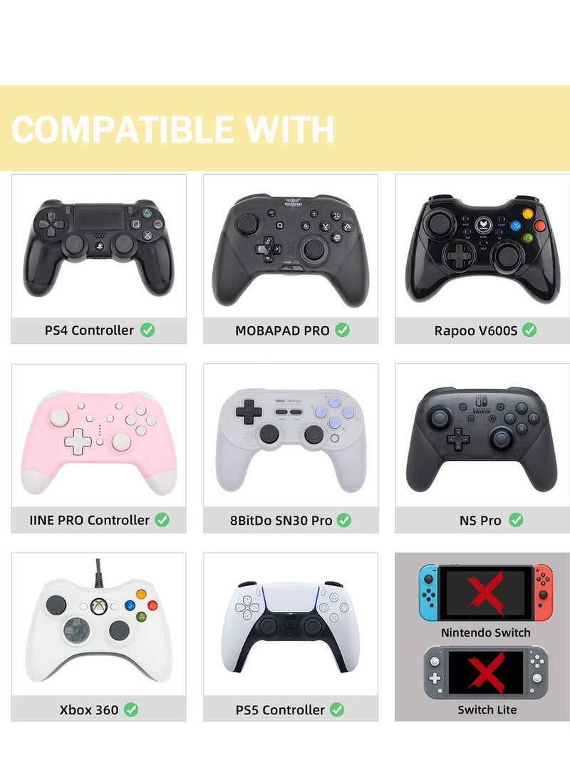 2-Piece Galaxy Thumb Grip Set For PS4/PS5 Controllers  - Image 3