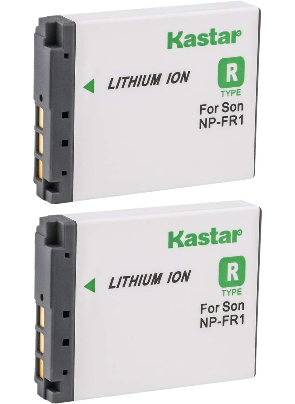 Kastar - Kastar Battery 2Pack for Sony NPFR1 NPFR1 BCTR1 TRN TRNU and Sony CyberShot DSCF88 DSCG1 DSCP100 DSCP100LJ DSCP100R DSCP120 DSCP150 DSCP200 DSCT30 DSCT50 DSCV3 Cameras - Image 1