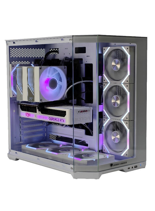 Jungle Leopard Gaming PC Ultra 7 Processor 265KF UP TO 5.5 Ghz- 20 Cores | RTX 5060 Ti 16GB GDDR7| RAM 16GB DDR5| 1TB Nvme SSD | AIR Cooler 240MM | Windows 11 Pro - Image 1