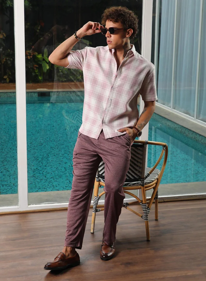 Campus Sutra Buffalo Check Shirt