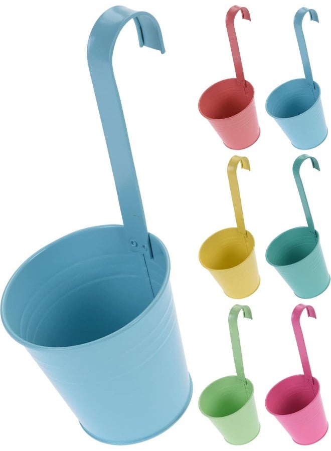 Koopman Hanging Flower Pot Planters – Assorted Stylish Display  - Image 1