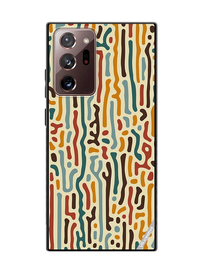 VR CREATIVE Protective Case Cover For Samsung Galaxy Note20 Ultra 5G Mix Pattern Design Multicolour - Image 1