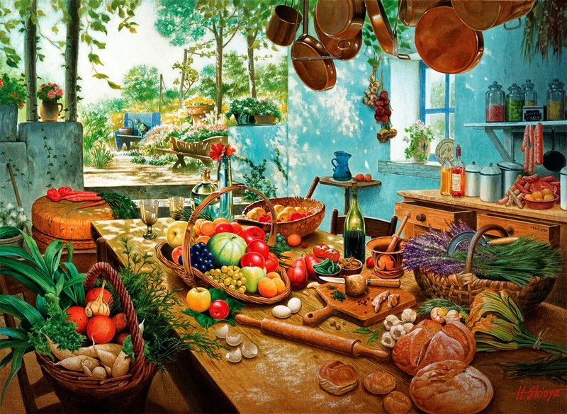اناتوليان 1000 Piece Puzzle / Mother's Kitchen - Code 1146
