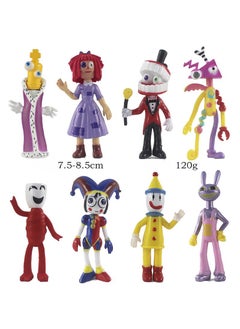 General 8 Pcs The Amazing Digital Circus Toy Set Ideas Toys Popular Cartoon Anime Model Ideas Toys Gifts for Adult & Kids 