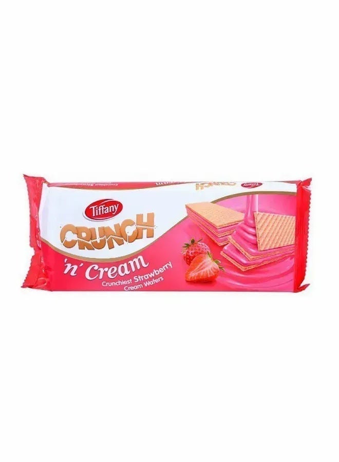 Tiffany Crunch N Cream Wafer With Strawberry