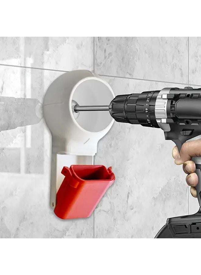 مجمع غبار الحفر الدوار الصغير مع حامل قابل للتعديل لمشاريع تجديد المنزل - Image 2