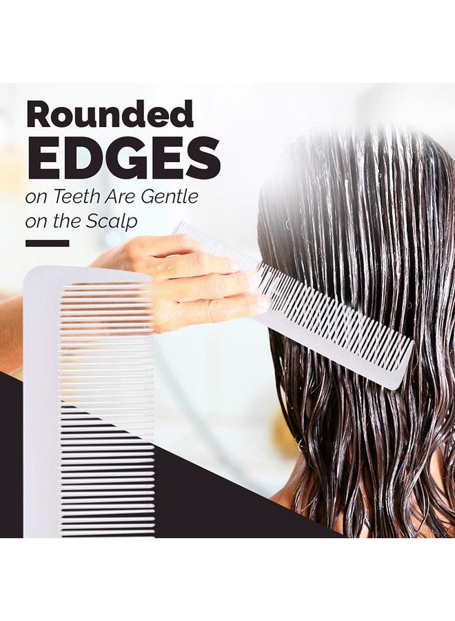 STANLEY HOME PRODUCTS Stanley Essentials Ladies Comb - Dual Sided Coarse and Fine-Tooth Comb Detangles Straightens Smoothens Teases and Styles Wet or Dry Hair Wigs and Beard Perfect for Men and Women of All Hair Types - Image 5