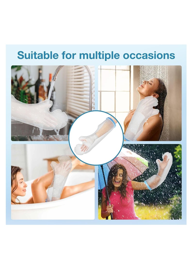 SYOSI Waterproof Arm Cast Cover for Adults - Shower Sleeve for Arm Cast - Watertight Arm Cast Protector for Showering After Surgery - Comfortable and Reusable Arm Cover with Watertight Seal - Image 4