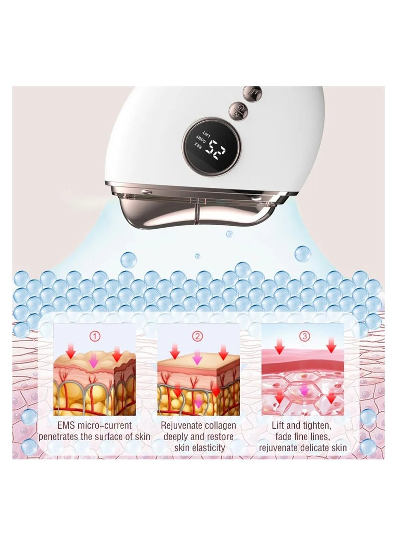 Generic Electric Wireless 5 Level Thin Face Massager Gua Sha Facial Device for Anti-Aging & Rejuvenation of Skin  - Image 4