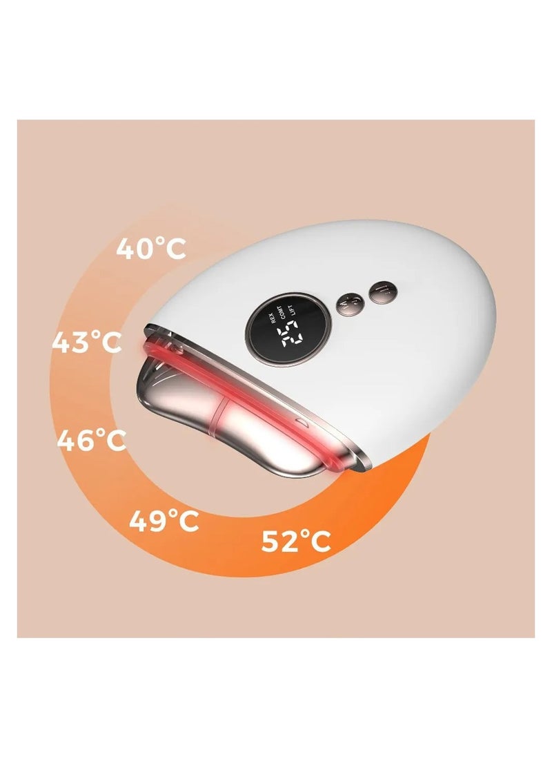 Generic Electric Wireless 5 Level Thin Face Massager Gua Sha Facial Device for Anti-Aging & Rejuvenation of Skin  - Image 5