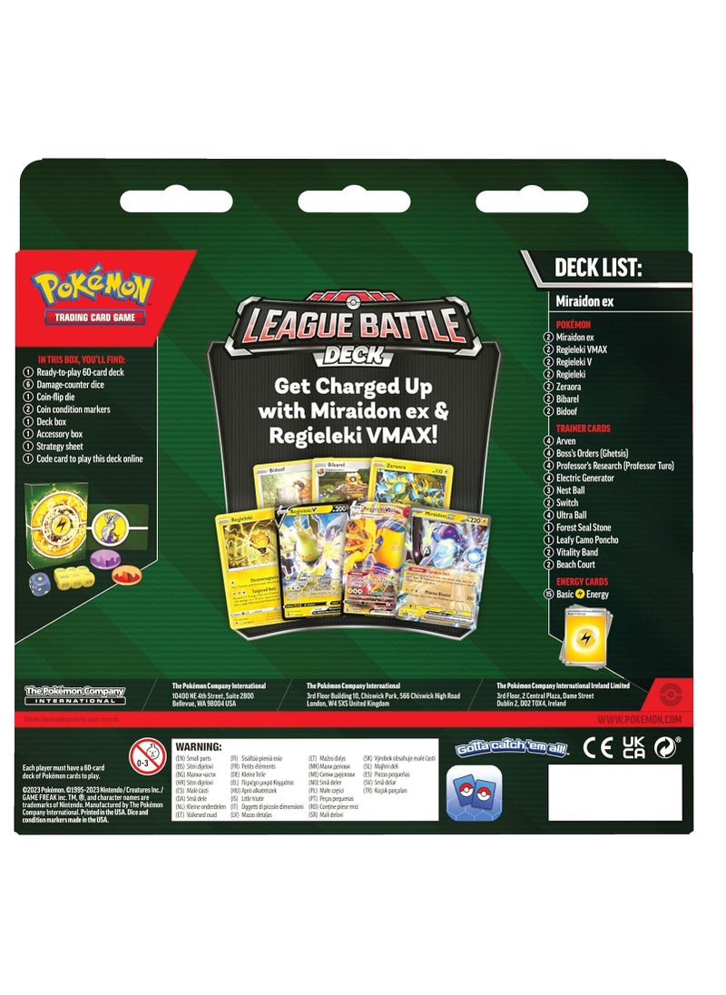 Pokemon TCG بوكيمون TCG: مجموعة معركة الدوري ميرايدون  - Image 2