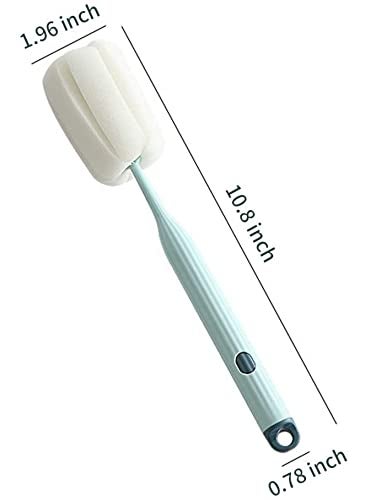NILKANTH - NILKANTH® Bottle Soft Brush -1Pcs is Soft and Easy to Clean, Can Effectively Remove The Stain Residue On The Bottom of The Cup (Grey) - Image 1