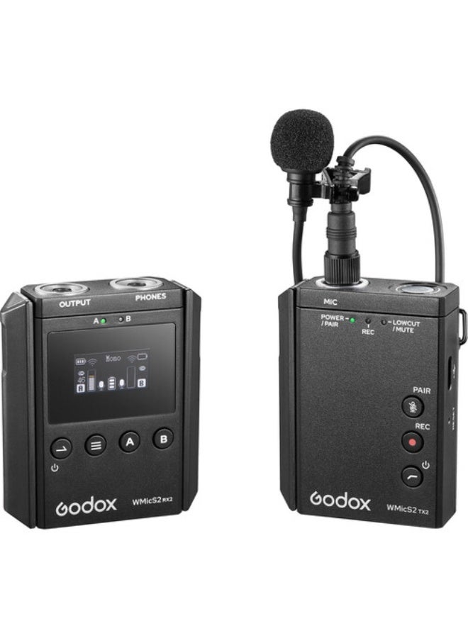 Godox WMicS2 UHF Compact Wireless Microphone System - Image 1