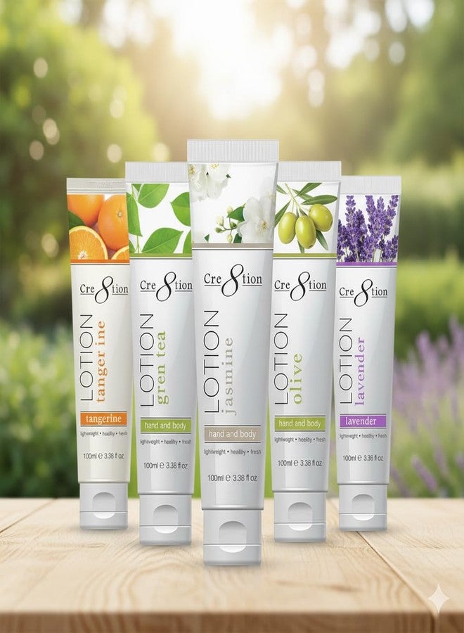 Cre8tion Premium Hand and Body Lotion, Made in Korea (Sample Pack (5 Scents)) - Image 2