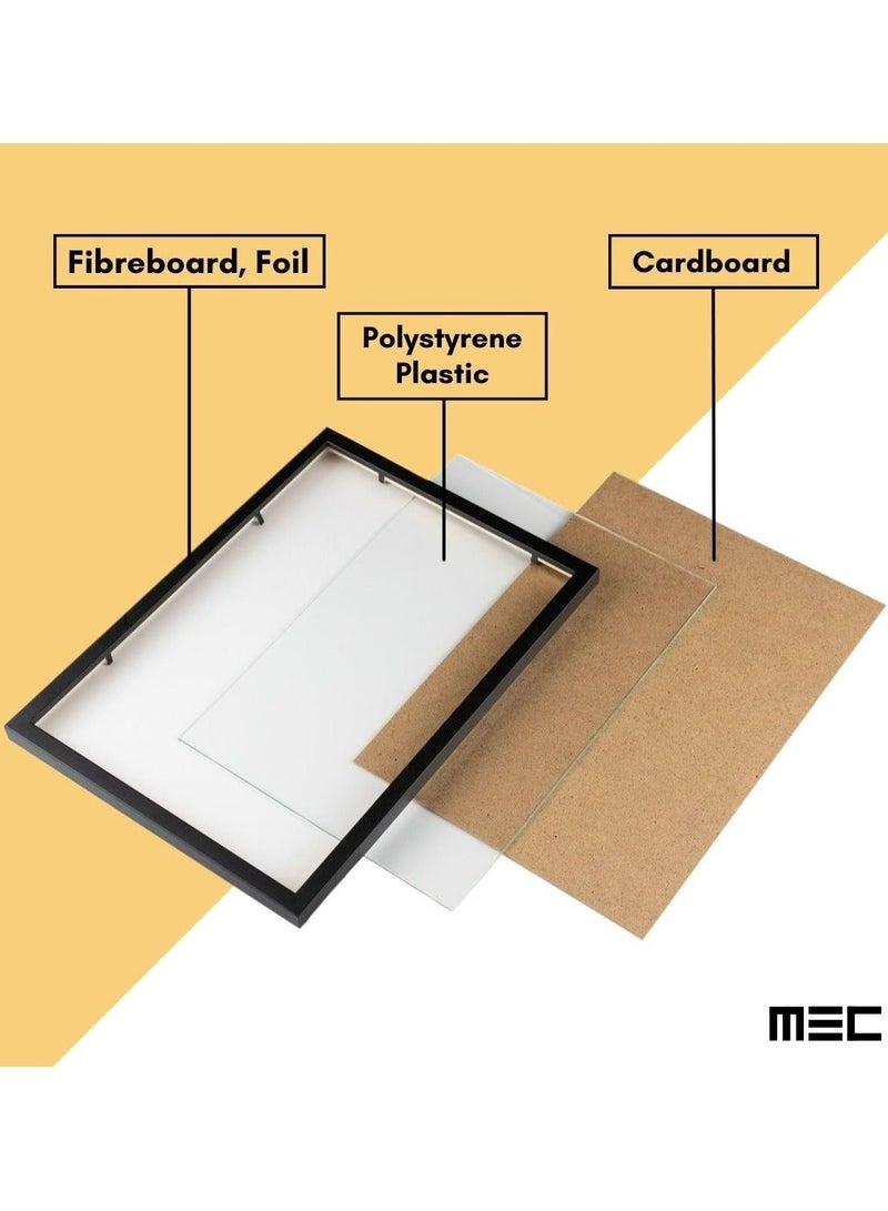 إم إي سي مجموعة من قطعتين عندما تعطيك الحياة ليمون تضغط عليهم وتصنع إطار ملصق تصميم عصير الليمون 30x40 سم - Image 2