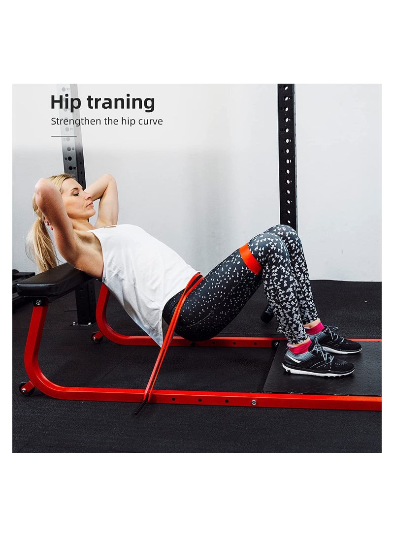 إكسفور أربطة مساعدة للسحب ، أشرطة مقاومة للتمارين الرياضية ، حزام مساعد متين ، مثالية لرفع الأثقال ، والتمدد ، والتمرين ، وتدريب الجسم ، واللياقة البدنية ، وشد العضلات ، ومناسبة للرجال والنساء (4 قطع) - Image 3