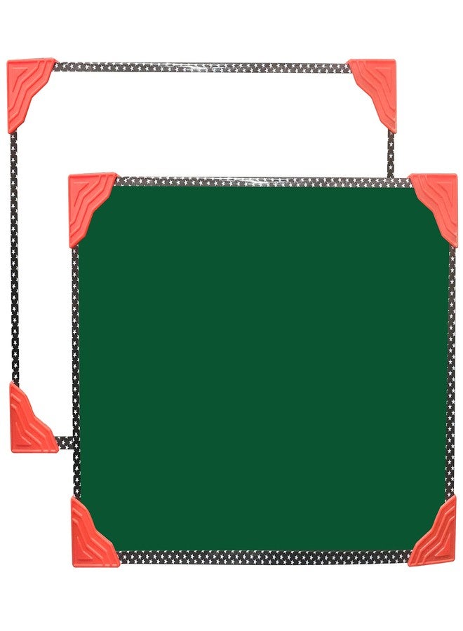 YAJNAS Non Magnetic 8 inch x 11 inch Double Sided White Board and Chalk Board Both Side Writing Boards, One Side White Surface and Reverse Side Green Surface (8x11 Inches (Pack of 2) - Image 1