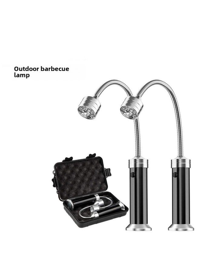 LED Flashlight Outdoor Camping Barbecue Light 9LED Hose Gooseneck Work Light Magnetic Suction Set
