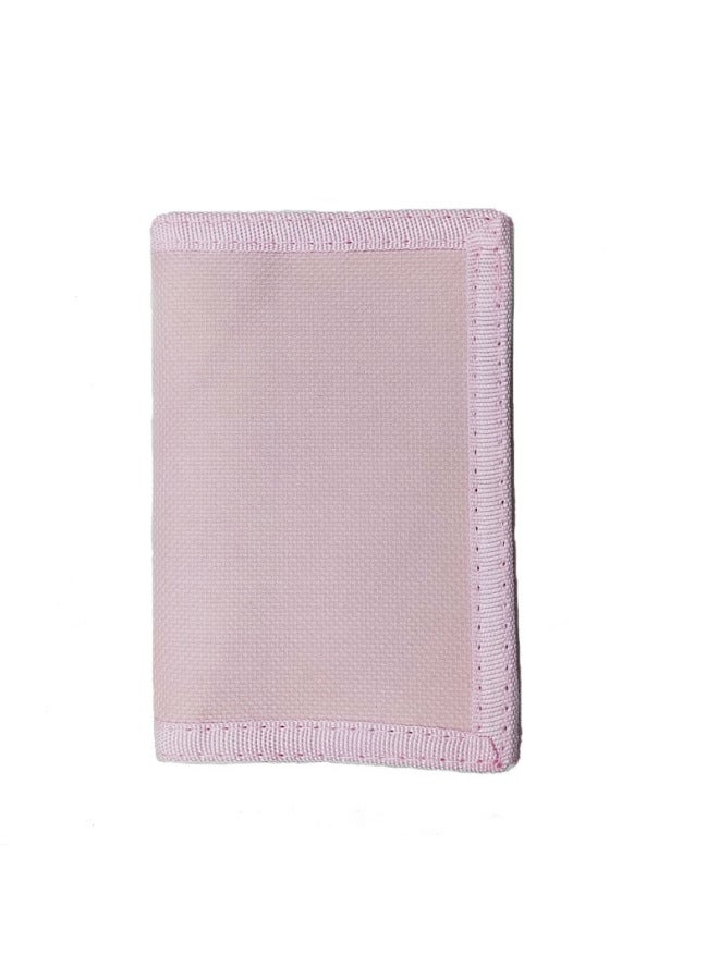 Folding Oxford Cloth Men's Wallet 30% High-end Travel Wallet Short Sincere E Credit Card Bag In Stock-Color:Pink - Image 1