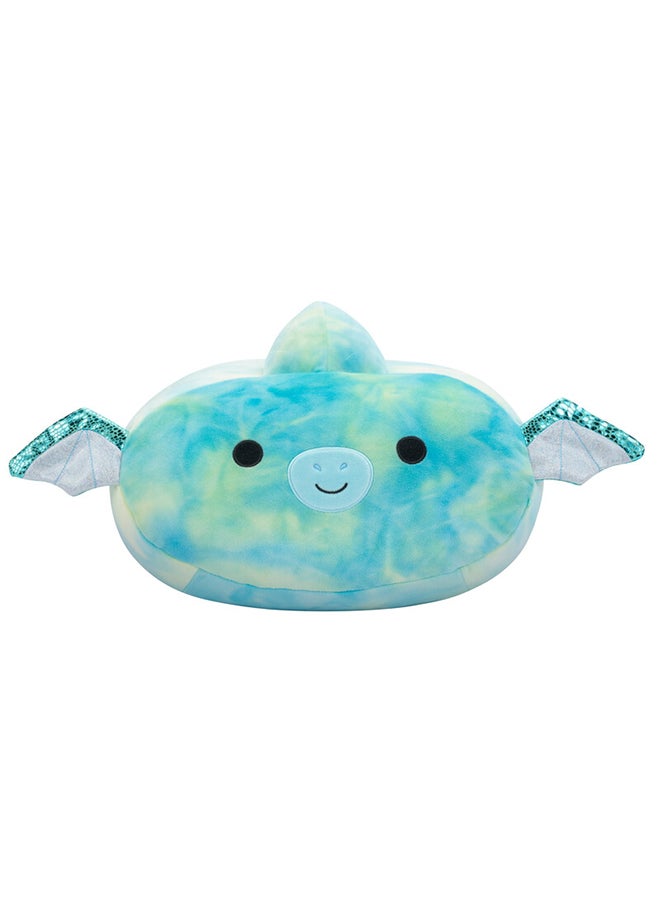 Squishmallows - Medium Plush 12 inch Reid Teal Pterodactyl with Shimmer Wings Stackables Officially Licensed Kellytoy Plush Toy Colorful Soft Gift for Kids Girls & Boys Washable Squishy Stuff Toy Multicolor All Age - Image 1