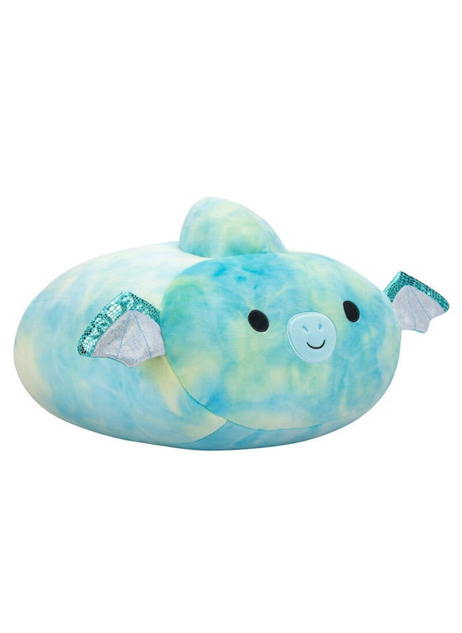 Squishmallows - Medium Plush 12 inch Reid Teal Pterodactyl with Shimmer Wings Stackables Officially Licensed Kellytoy Plush Toy Colorful Soft Gift for Kids Girls & Boys Washable Squishy Stuff Toy Multicolor All Age - Image 1