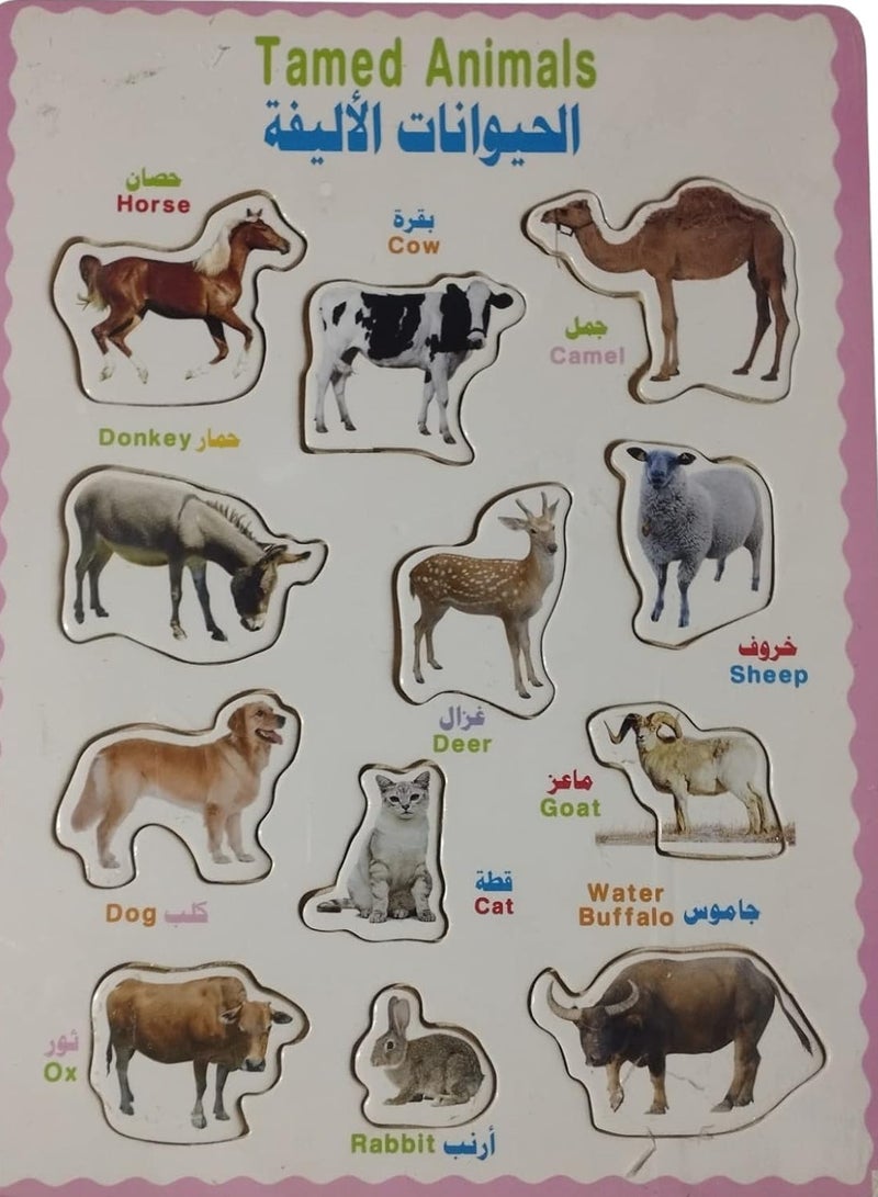 لعبة ألغاز النقل والحيوانات - Image 1