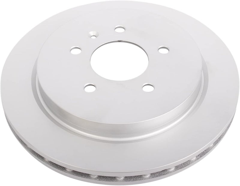 TRQ Rear Brake Rotors Set Vented Premium G-Coated Compatible with 2003-2007 Cadillac CTS 2005-2011 STS - Image 5