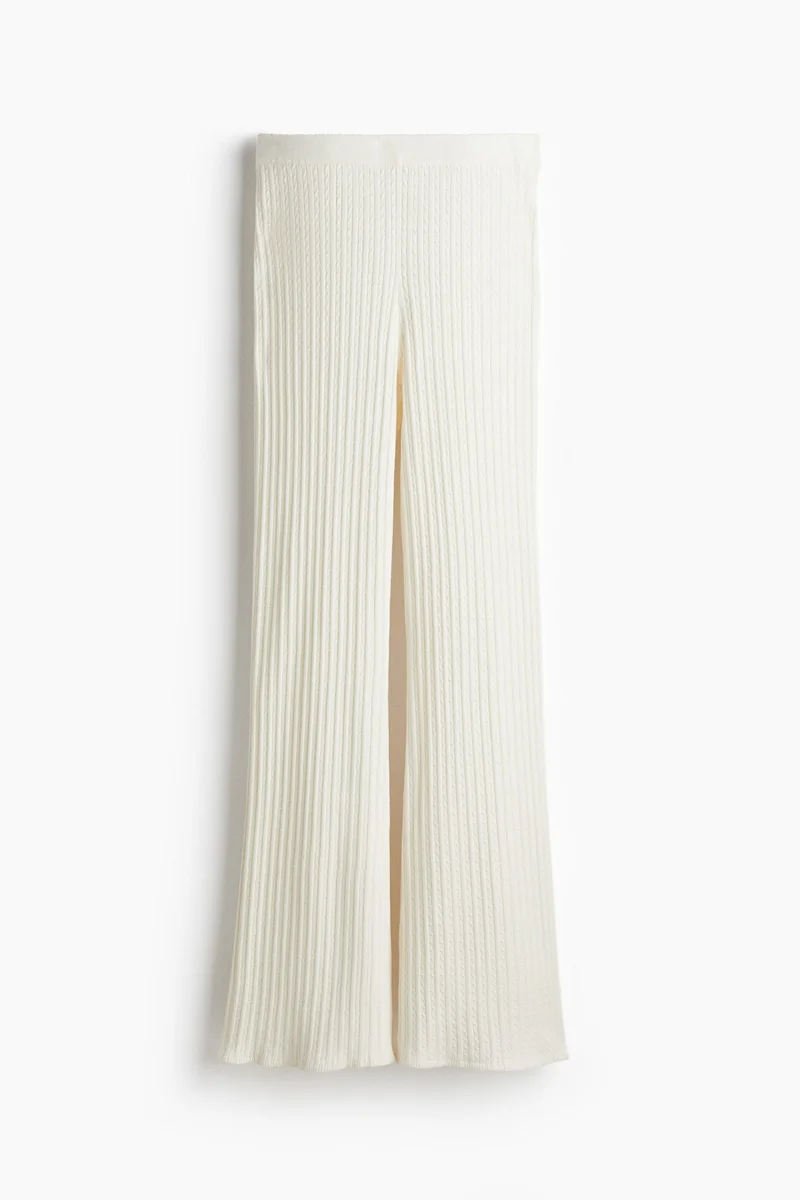H&M Cable-knit trousers