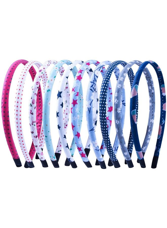 Candygirl Girls Headbands Plain For Kids Cloth Headbands For Girls Gifts Thin Hair Headbands For Toddler Cute Head Bands - Image 2