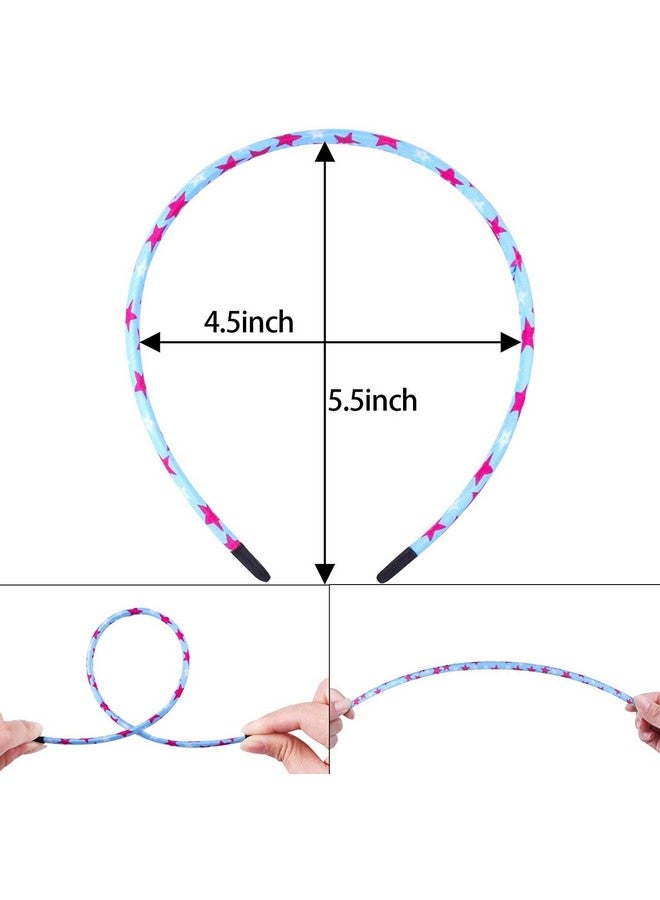 Candygirl Girls Headbands Plain For Kids Cloth Headbands For Girls Gifts Thin Hair Headbands For Toddler Cute Head Bands - Image 5