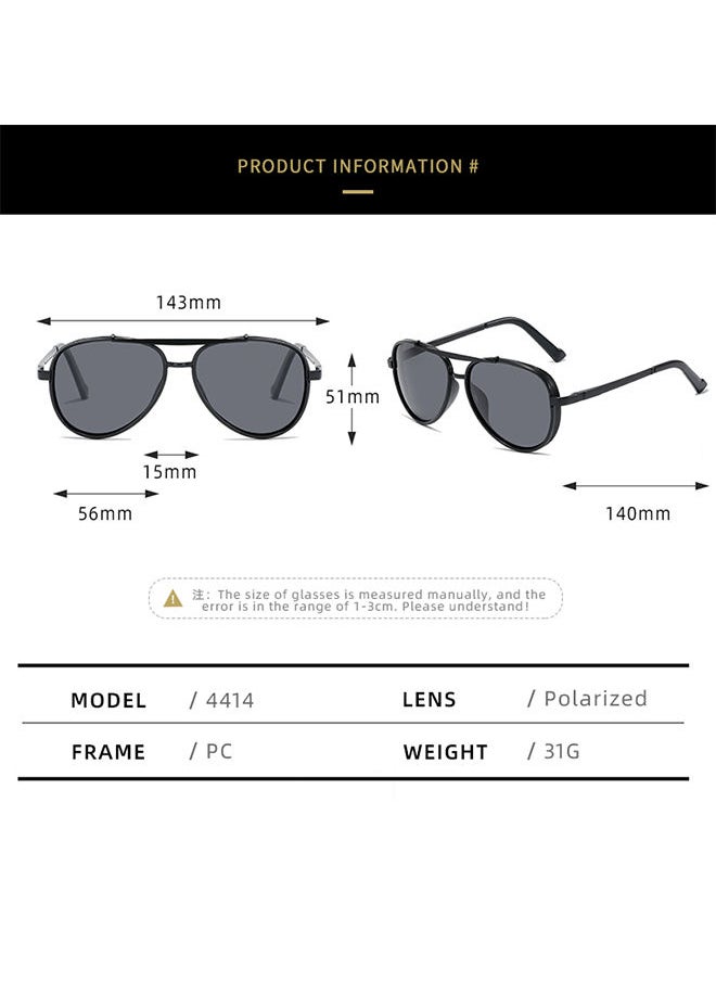 Sharpdo - TR Polarized men's aviator sunglasses - Image 1