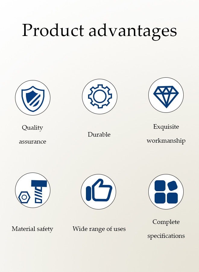 مجموعة براغي سداسية الرأس مكونة من 340 قطعة - Image 5