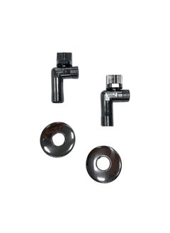 Durable 2-piece L-angle stop valve Reliable, corrosion-resistant and easy to install - ideal for a variety of home plumbing applications