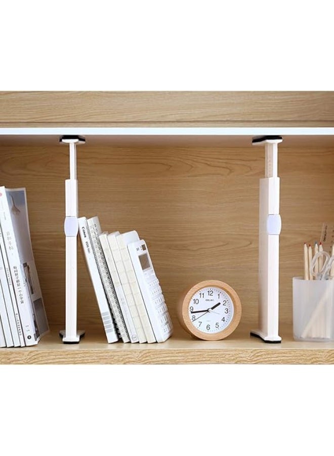 Adjustable Drawer Dividers Selected 17" Expandable Drawer Organizers Set Plastic Drawer Separator Suitable for Kitchen Bathroom Bedroom Office Dresser Desk - White - Image 5
