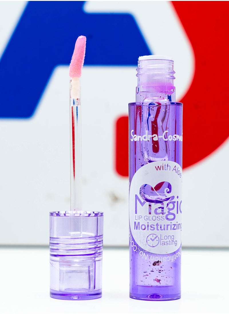 Sandra Moisturizing Lip Gloss 4ml - Magic  - Image 3