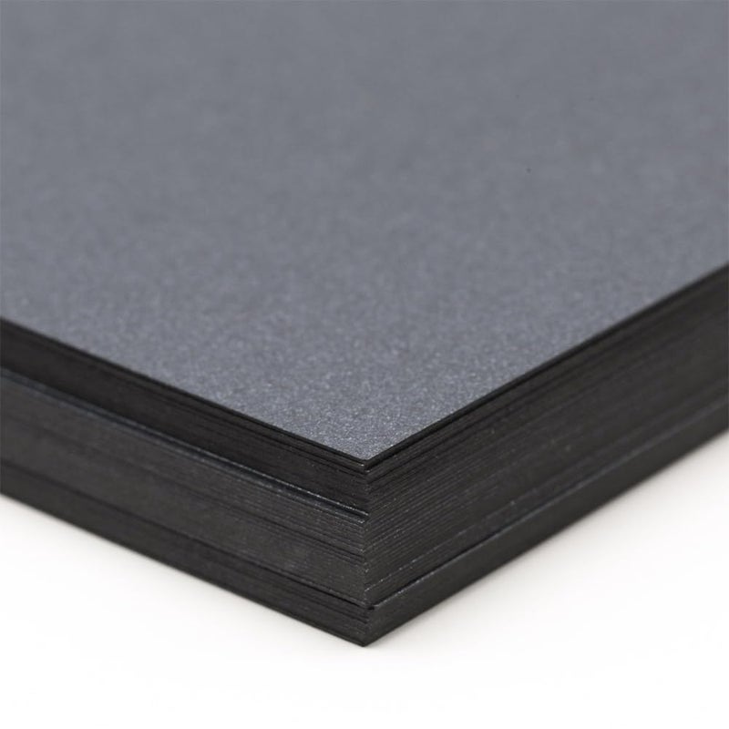 TEETOOKEA 30 Sheets Black Cardstock, 8.5 x 11 Card Stock, 92lb/250gsm Thick Cover Stock, Heavyweight Printer Paper for Invitations, Scrapbooking, Crafting, DIY Projects, Decoration and Drawing - Image 4
