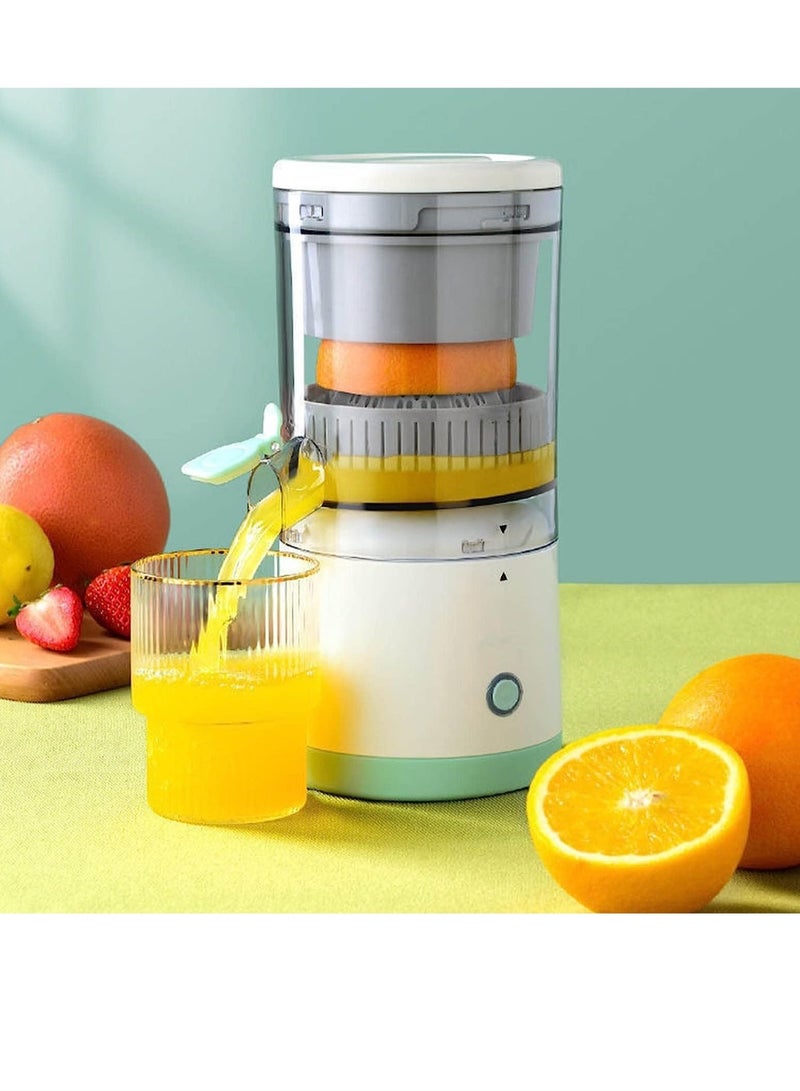 ELTRAZONE عصارة الحمضيات الكهربائية المحمولة قابلة لإعادة الشحن عصارة البرتقال المنزلية صغيرة متعددة الوظائف لعصير الجريب فروت والليمون والرمان مع USB - Image 1