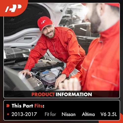 A-Premium Air Conditioner AC Compressor with Clutch Compatible with Nissan Altima (S Model) 3.5L 2013-2015, Altima (SR Model) 3.5L 2016-2017, VQ35DE - Image 2