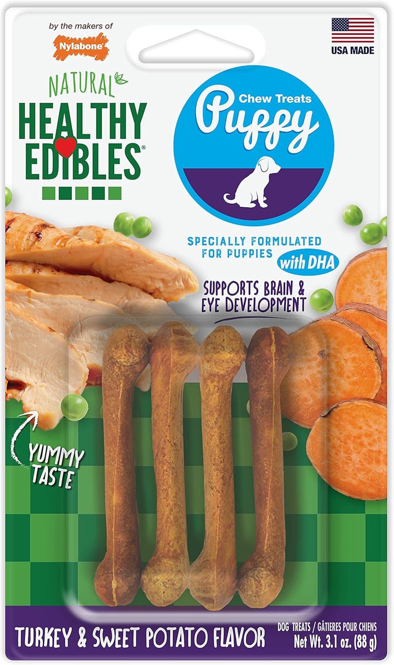 Nylabone Healthy Edibles Puppy Chew Treats - Image 1