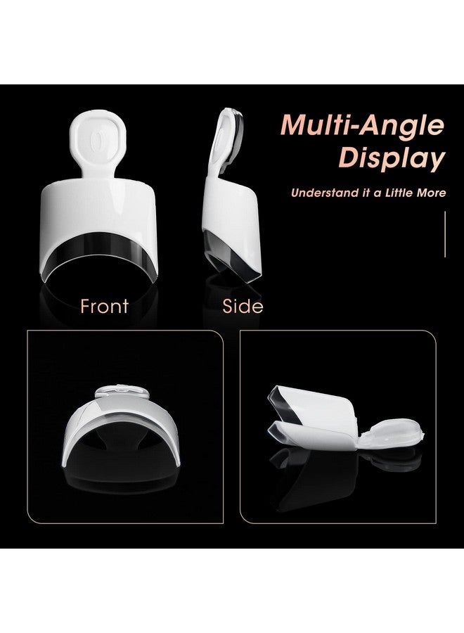 ranrose French Nail Tips 120Pcs Short Square Half Cover Nail Tips Press On Nails 12 Sizes French Fake Nails Acrylic White Nail Tips With Box - Image 3