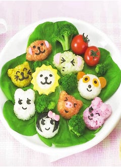 BELLSBERRY 6-Piece Boiled Egg Sushi Rice Mold Set Multicolor  - Image 5