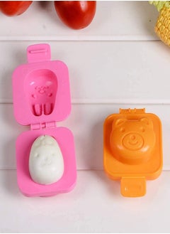 BELLSBERRY 6-Piece Boiled Egg Sushi Rice Mold Set Multicolor  - Image 3