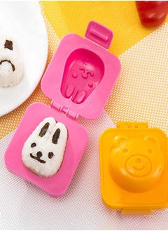 BELLSBERRY 6-Piece Boiled Egg Sushi Rice Mold Set Multicolor  - Image 2